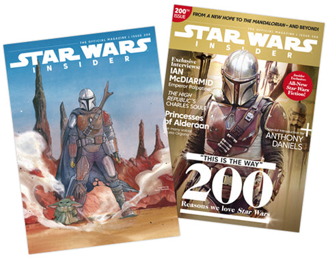 Picture of Star Wars Insider #200 Collector Pack (2-covers) - May the Fourth Be With You!