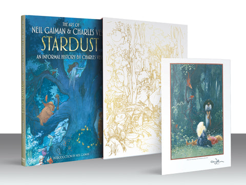 Picture of Pre-Order The Art of Neil Gaiman and Charles Vess's Stardust | Ultra Limited SDCC remarqued edition